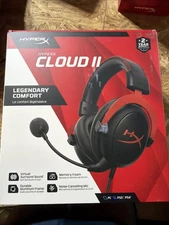 HyperX Cloud II - Gaming Headset - Black/Red
