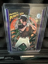 Bryce Eldridge 2024 Bowman Chrome #PP-19 Prospect Power-Up Purple Mega /250