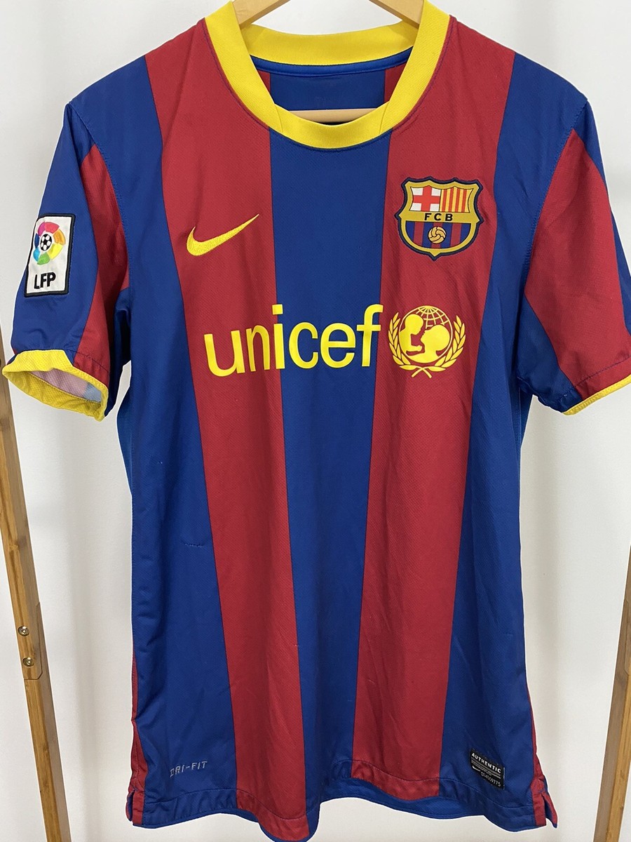 Pedro Rodriguez #17 FC Barcelona 2010-2011 Soccer Fubol Jersey