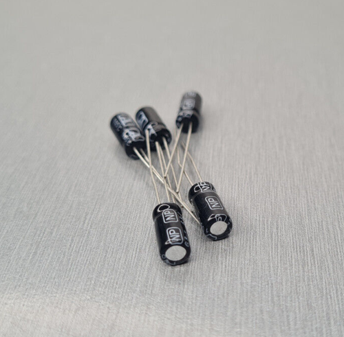 5Pcs 6.8uF 50V Non Polar High Temp PCB Electrolytic Capacitor - Picture 2 of 4