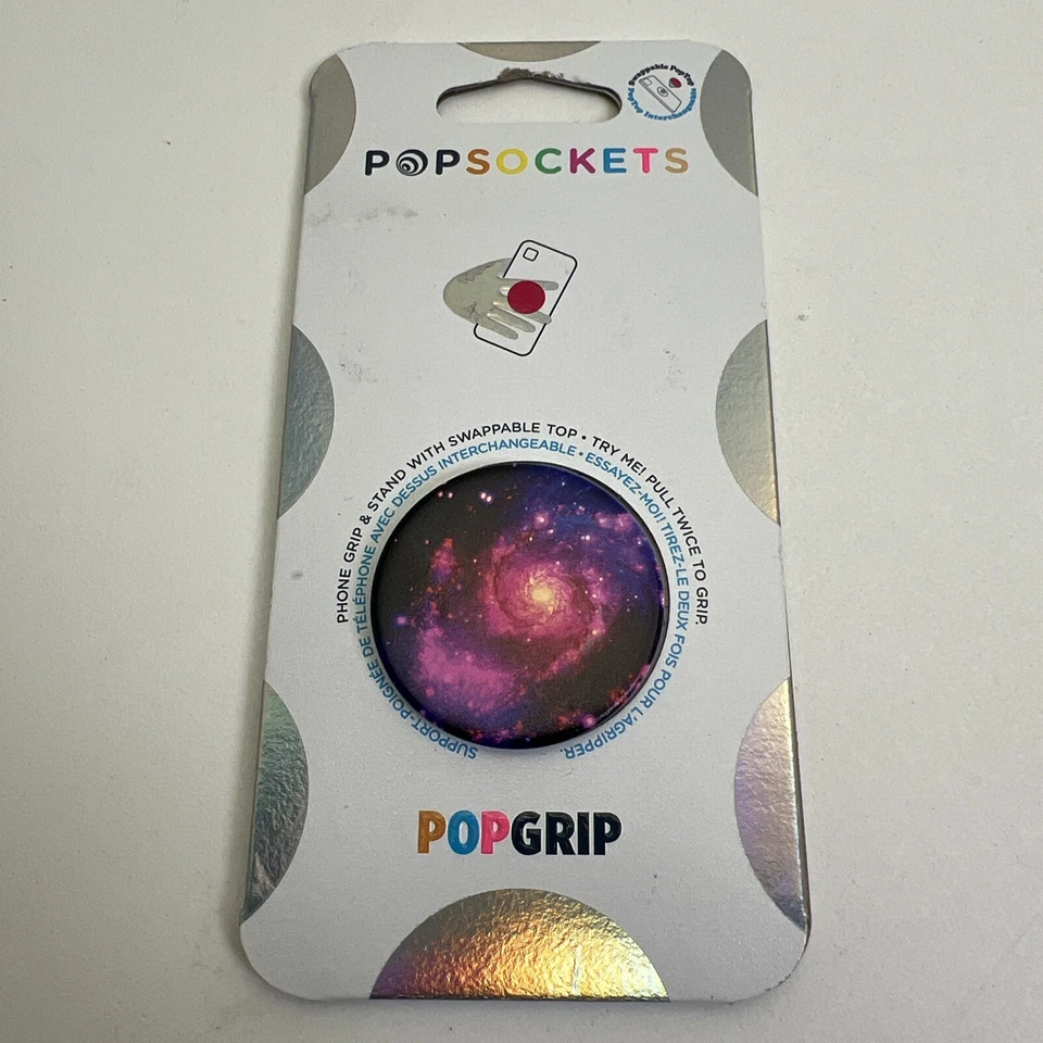 PopSockets Spiral Galaxy Phone Grip Hold Phone Outer Space - Image 2 of 4
