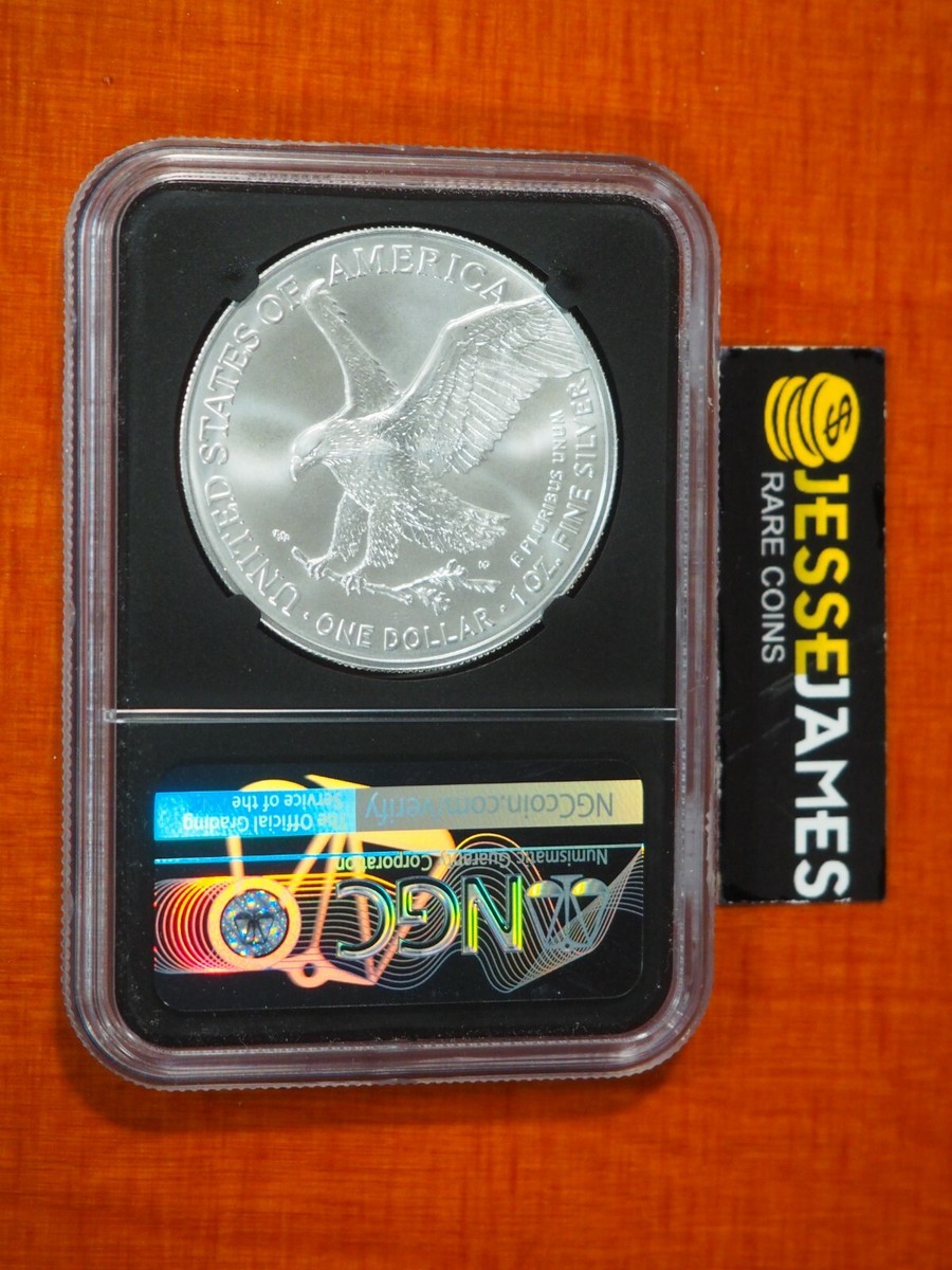 2021 (S) SILVER EAGLE NGC MS70 EMERGENCY PRODUCTION SAN FRANCISCO