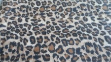 Brand New Leopard Print 100 Cotton by the 1/2 yard 18" x 44"