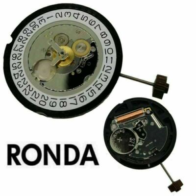 Für Ronda 515 Quarzwerk Movement Date At 3' Watch Ersatz Parts