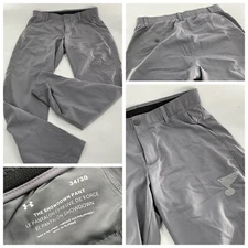 St. Louis Blues Under Armour Golf Pants Men’s 34x30 Gray Nylon Poly YGI E4-12