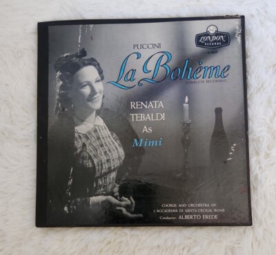 Renata Tebaldi Puccini La Boheme Alberto Erede Do Santa Cecilia Rome Vinyl Set