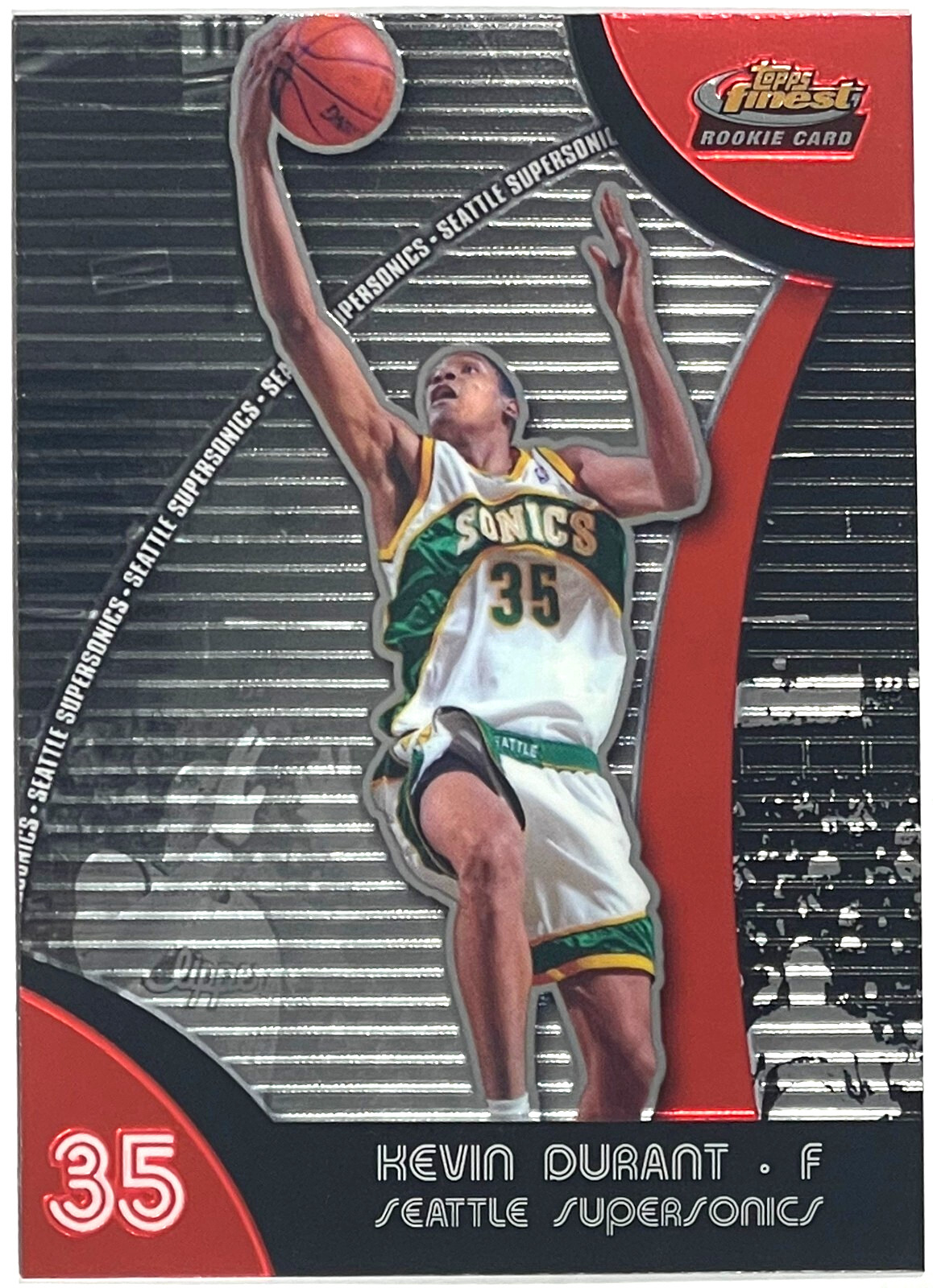 2007-08 Topps Finest Kevin Durant RC #71