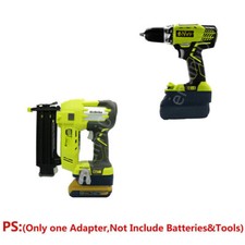 1 Adapter for Ryobi 18V Tools, Used for Milwaukee M18, for Dewalt 20V XR Battery