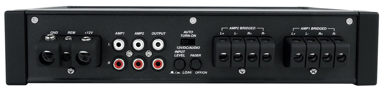 KICKER 48KXMA5004 500-ваттный 4-канальный морской усилитель для лодок Комплект усилителей KXMA5004