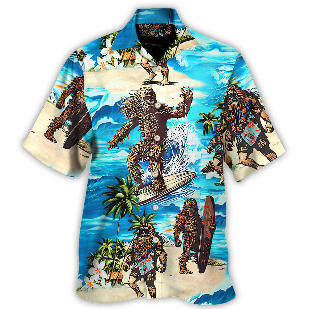 Starwars Chewbacca Surfing Hawaiian Shirt For Men Women Kids