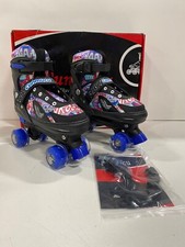 Cunmucu Roller Skates for Girls and Boys 4 Size Adjustable Size Large