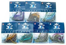 H2O XPRESS Flippin Jigs 7pc Lot Discontinued Lg Football Head Style 3/4oz & 1oz