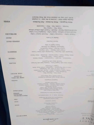 French Line SS France 2 Menus - Picture 10 of 20