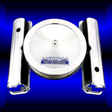 Chrome Valve Covers Ford Hp Emblem Air Cleaner Fits Ford 352 360 390 427 428