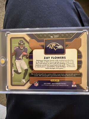2023 Panini Gold Standard - Rookie Jersey Autographs Double Zay