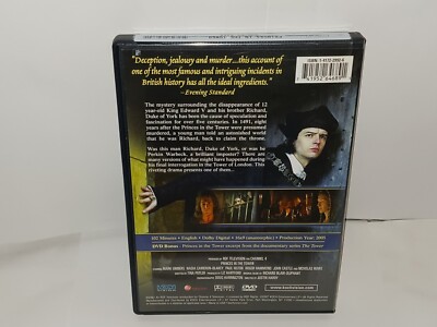 Princes in the Tower (DVD, 2005, Region 1, Channel 4) Perfect Disc