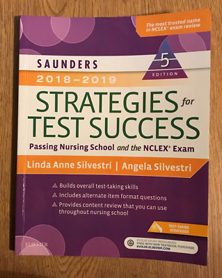 Strategies for Test Success: Passing Nursing School and the NCLEX Exam 5th Ed VG