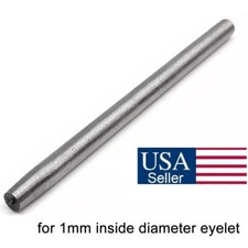 1X 1mm Flanging Punch Tool Rod Eyelets Grommet Ring Air Hole Semi Hollow Rivet