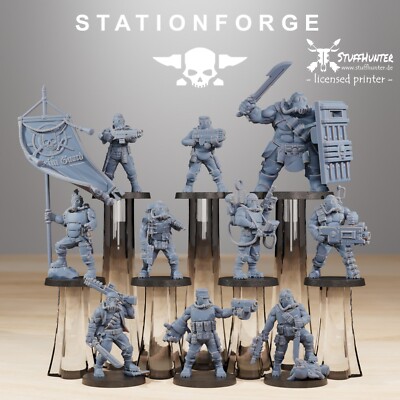 Grim Guard Hunters (10) - Station Forge - Grimdark Tabletop Corps Command
