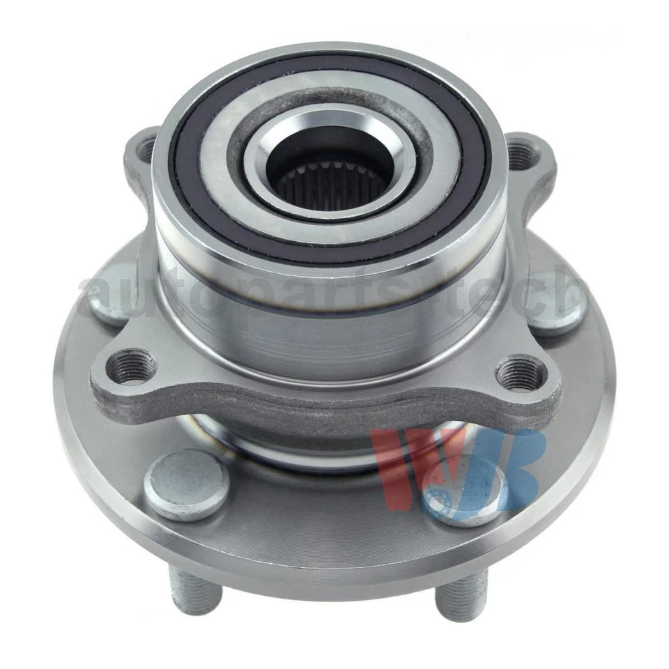 Conjunto de buje de rueda delantera WJB para Honda Pilot 2009 2010 2011 2012 2013 2014 2015 Foto 3 de 4