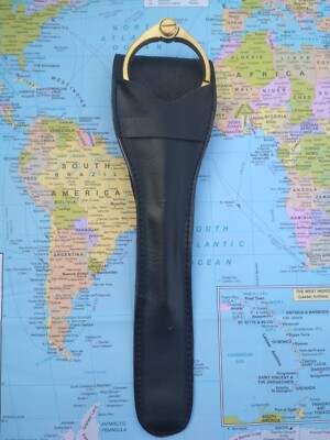 Full Brass Marine Navigation Map Divider Engineer Drafting Tool With BLACK Cover
