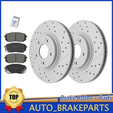 Front Brake Rotors Pads for Hyundai Kona Electric Sonata Kia Optima Niro EV