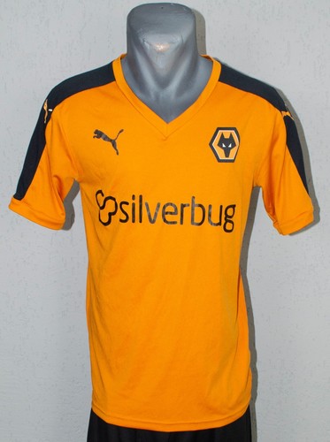 Wolverhampton Jersey 2015/2016 Home Football Soccer Mens Wolves Shirt Size S - Picture 1 of 6