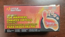 30 Pair Little Hotties Adhesive Toe Foot Warmer Pure Heat Air Activated exp 7/26
