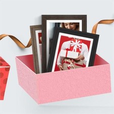 Wood Poster Frame Display Pictures with Mat or without Mat Wall Gallery