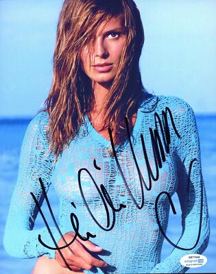 Heidi Klum AUTOGRAPH Signed Sports Illustrated Swimsuit Model 8x10