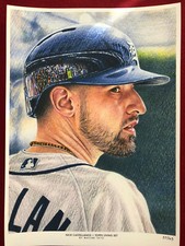 Nick Castellanos 2018 Topps Living 10x14 Fine Art Print #3 by Mayumi Seto 37/63