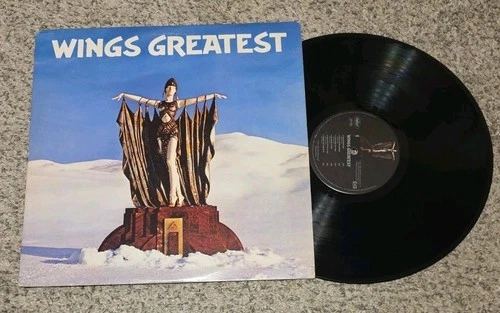 Paul McCartney & Wings Greatest LP Ultrasonic Clean VG+/Ex