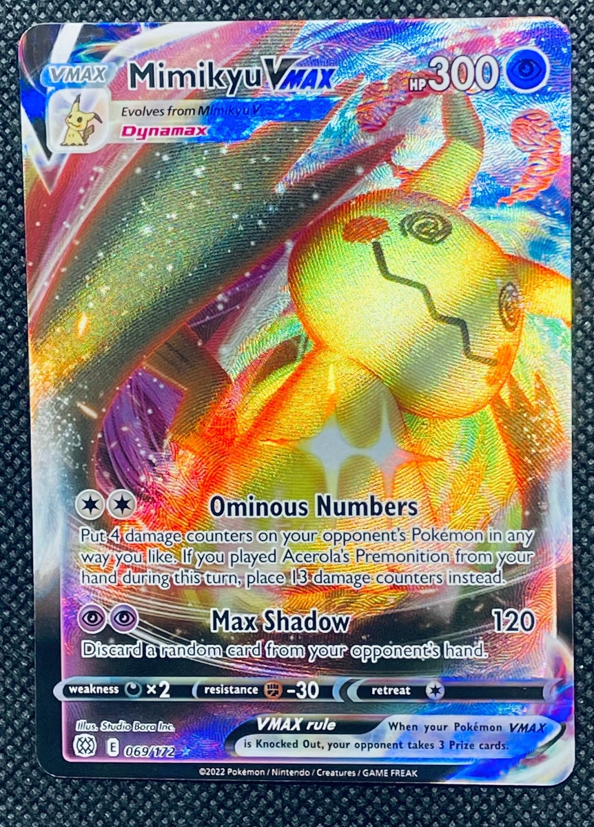 Mimikyu VMAX Pokémon TCG Cards for sale | eBay