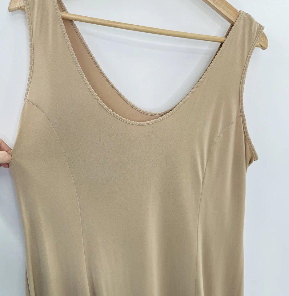 Jones New York Talla Grande Tacto Sedoso 38" Sin Mangas Antiadherente Deslizamiento Completo Talla 1x Foto 4 de 4