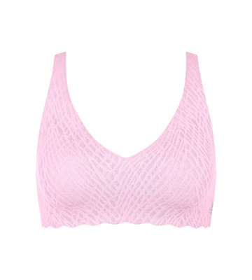 Sloggi Damen ZERO FEEL Bliss  Soft Bra S - XL floral pink *10219688* NEU