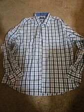 Chaps Wrinkle Free Dress Shirt Button Up Size 18 And 1/2