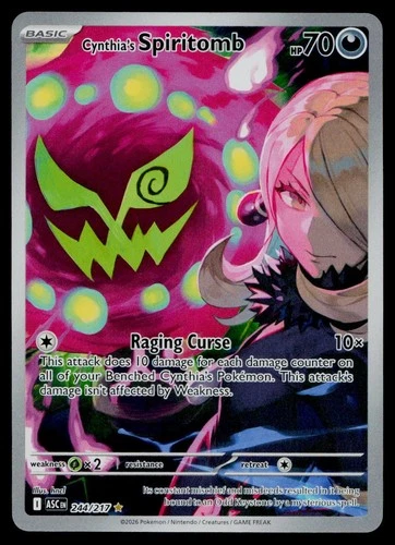 Cynthia's Spiritomb Cynthia's Spiritomb #244