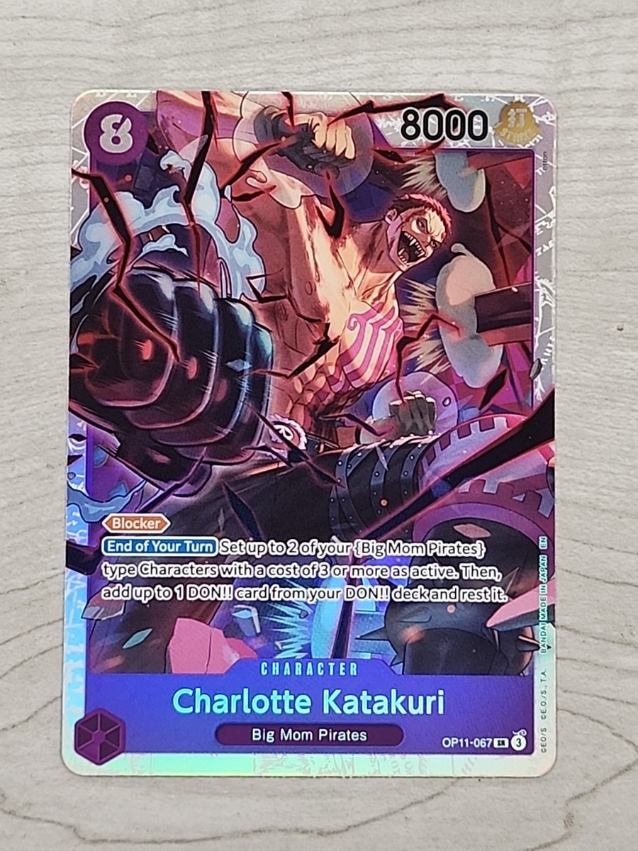Charlotte Katakuri SR OP11-067 A Fist of Divine Speed One Piece