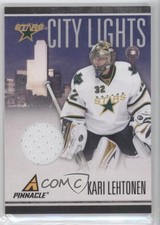 2010-11 Panini Pinnacle City Lights Materials 120/499 Kari Lehtonen #92 o6n