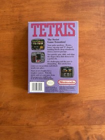 Tetris (Nintendo NES) Excellent Condition CIB Complete & Tested - Ships Fast