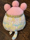Lot of 2 Squishmallows Squish-Doos Plush Beebz Cheetah 10” & Purple Seal 12” GUC — photo 3