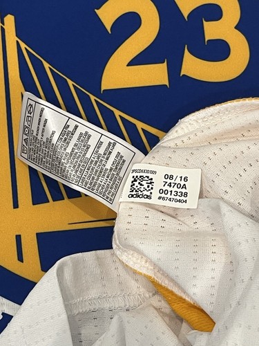 NWT 2016 Draymond Green Golden State Warriors Adidas NBA Swingman Jersey Size S - Picture 10 of 12