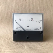 TOYO KEIKI ACF-8 ANALOG AMMETER 109676