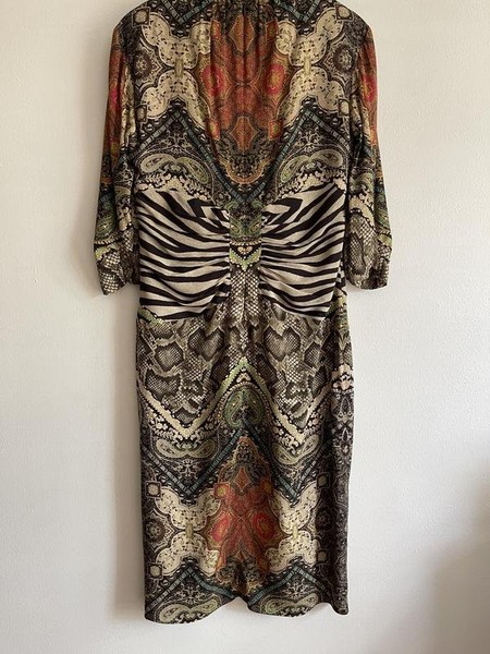 Women Etro Dress Multicolor Silk 38 / M / 46