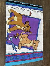 Disney Lion King Vintage 90’s Sheet SET With Pillowcases Twin