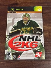 NHL 2K6 Hockey 2006 XBOX Instruction Manual Only