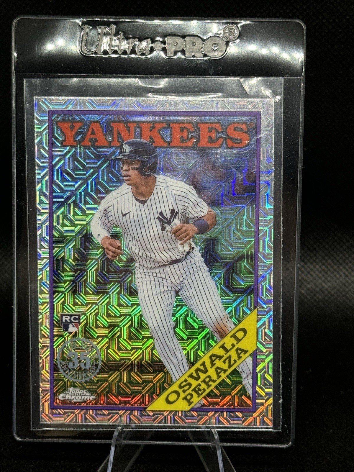 2023 Topps Series 2 - 1988 Topps Chrome Silver Pack Mojo Oswald Peraza   (RC)