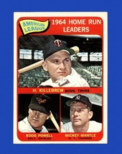 1965 Topps Set-Break #  3 Al Home Run Leaders NR-MINT *GMCARDS*