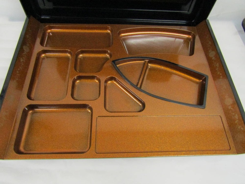 Jubako Bento Box Japanese Shokado Makunouchi Kaiseki Resin 6 Guests (S652)