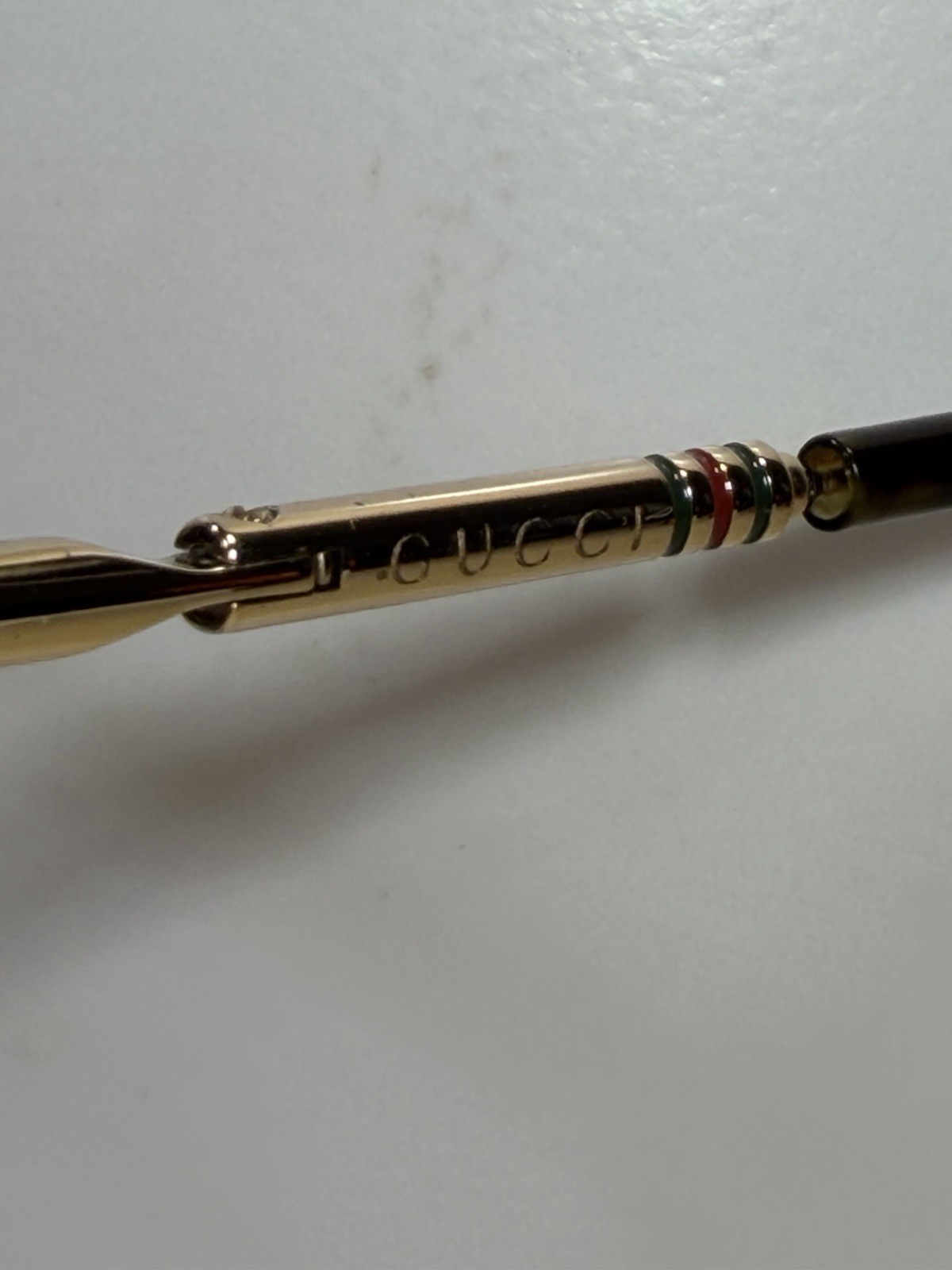 GUCCI eyeglasses CLEAR BROWN KEYHOLE ROUND glasses GG0390O 004 frames 52 21 140 thumbnail 6